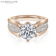 1.50ctr-3.00ctr Round Cut Lab Grown Diamond Ring