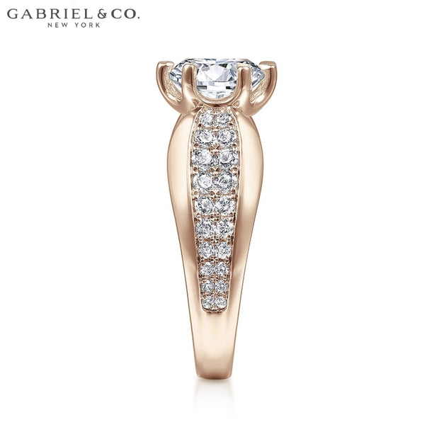 1.50ctr-3.00ctr Round Cut Lab Grown Diamond Ring
