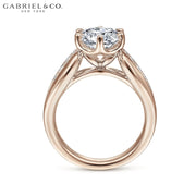 1.50ctr-3.00ctr Round Cut Lab Grown Diamond Ring