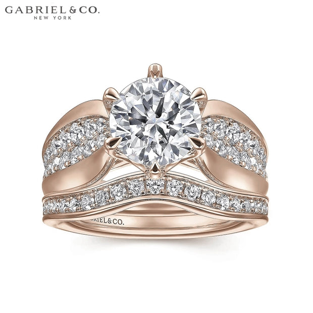 1.50ctr-3.00ctr Round Cut Lab Grown Diamond Ring