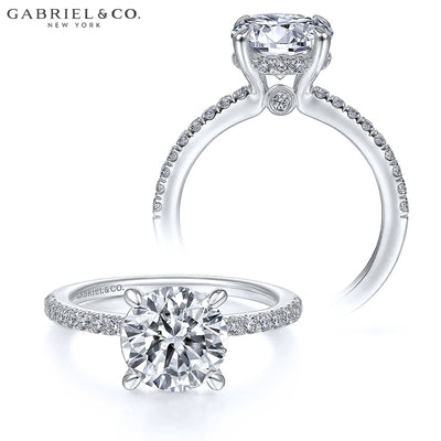 2.40ctw Round Cut Lab Grown Diamond Ring