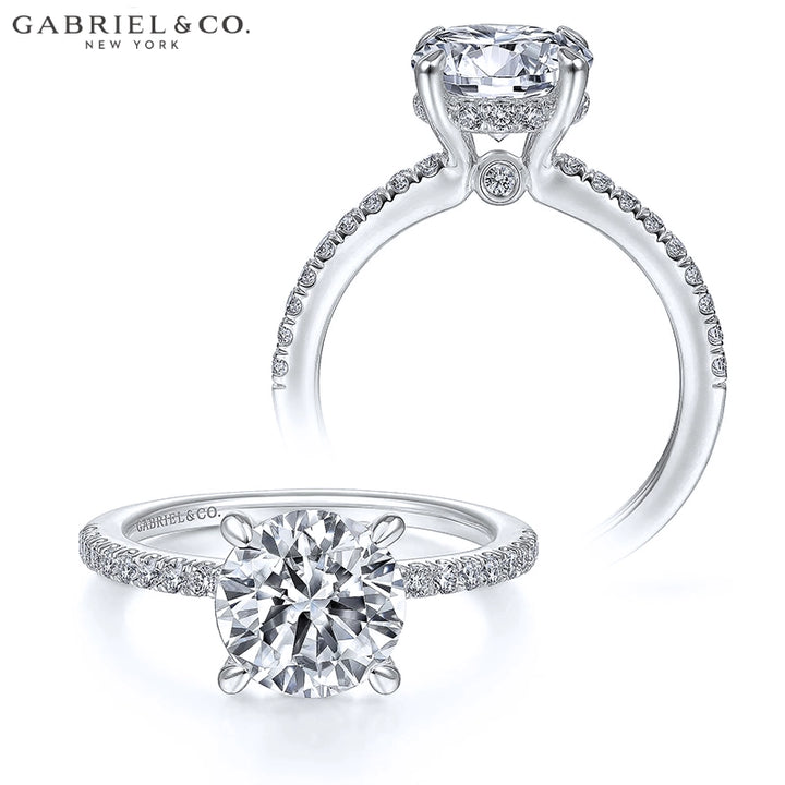 2.40ctw Round Cut Lab Grown Diamond Ring