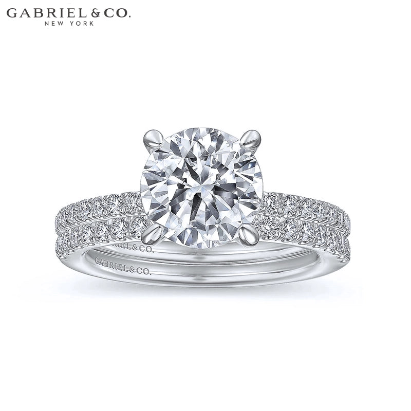 2.40ctw Round Cut Lab Grown Diamond Ring