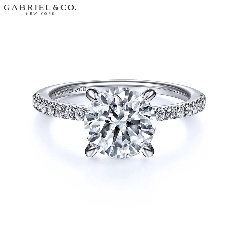 2.40ctw Round Cut Lab Grown Diamond Ring