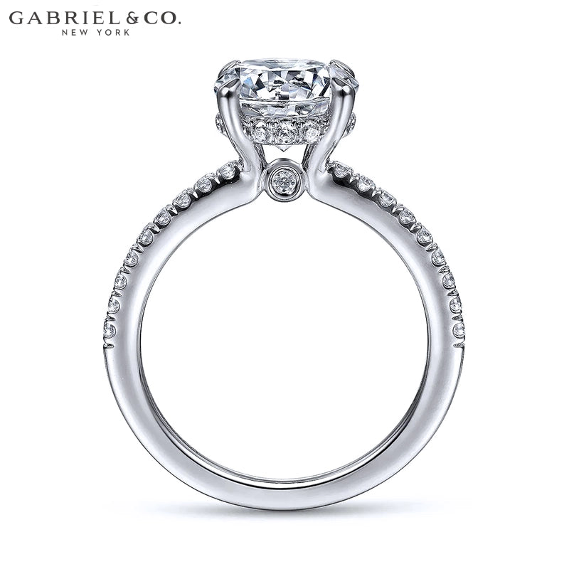 2.40ctw Round Cut Lab Grown Diamond Ring