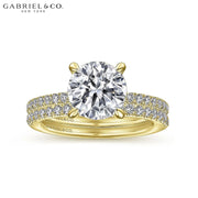 2.36ctw Round Cut Lab Grown Diamond Ring