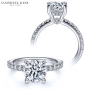 1.50ctr-3.00ctr Round Cut Lab Grown Diamond Ring