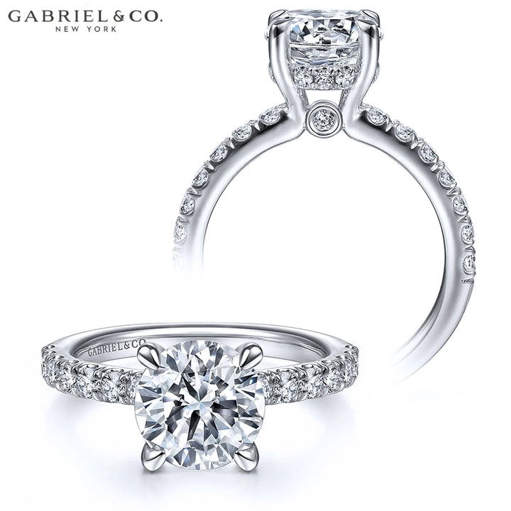 1.50ctr-3.00ctr Round Cut Lab Grown Diamond Ring