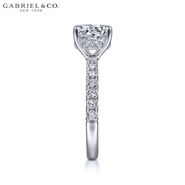 1.50ctr-3.00ctr Round Cut Lab Grown Diamond Ring