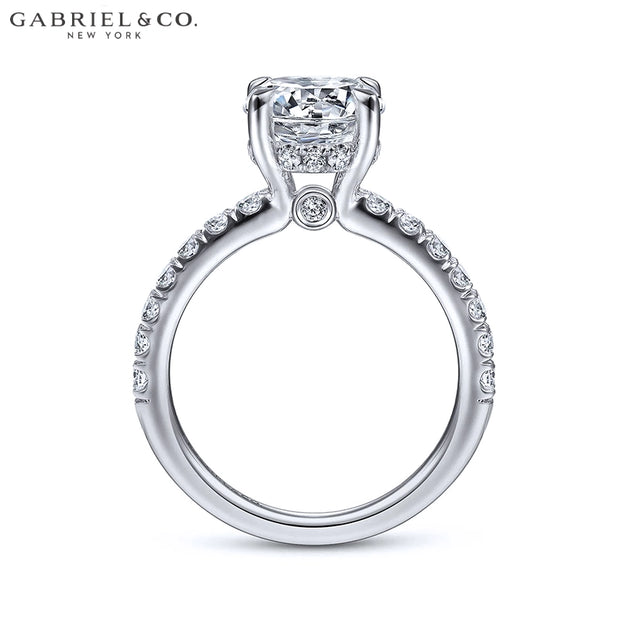 1.50ctr-3.00ctr Round Cut Lab Grown Diamond Ring