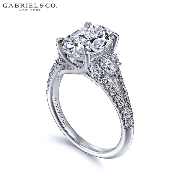 2.83cts Oval Cut Lab Grown Diamond Ring