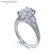 1.50ctr-3.00ctr Oval Cut Lab Grown Diamond Ring