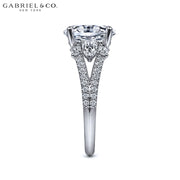 1.50ctr-3.00ctr Oval Cut Lab Grown Diamond Ring