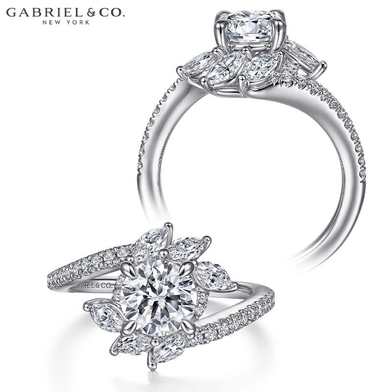 1.71ctw Round Cut Lab Grown Diamond Ring