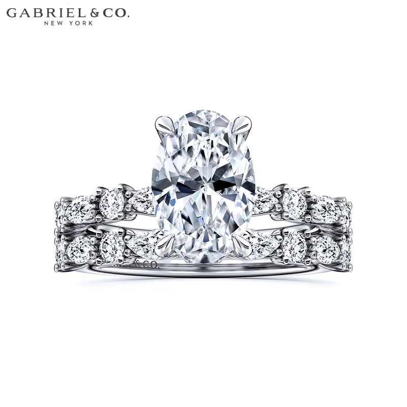 2.51ctw Oval Cut Lab Grown Diamond Ring