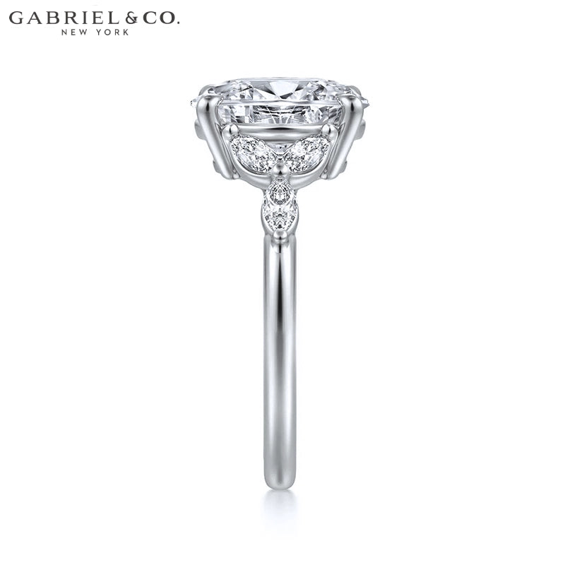 1.25ctr-2.00ctr Oval Cut Natural Diamond Ring Tailor Made