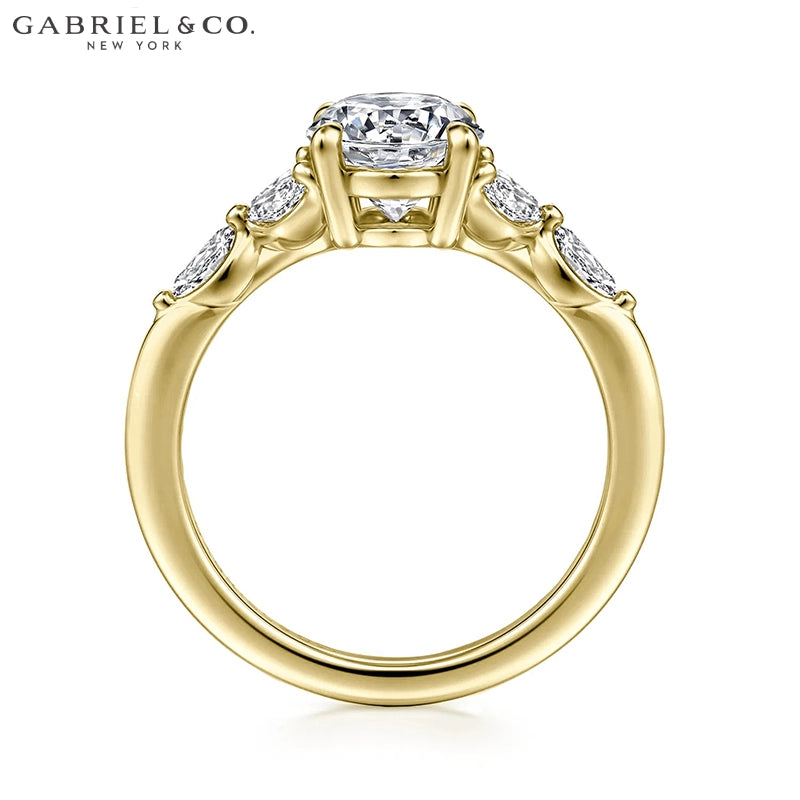 1.25ctr-2.00ctr Oval Cut Natural Diamond Ring Tailor Made