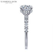 1.50ctr-3.00ctr Round Cut Lab Grown Diamond Ring