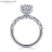 1.50ctr-3.00ctr Round Cut Lab Grown Diamond Ring