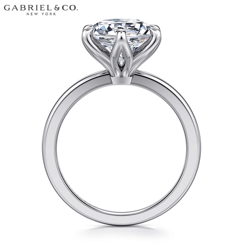 3.08ctw Round Cut Lab Grown Diamond Ring