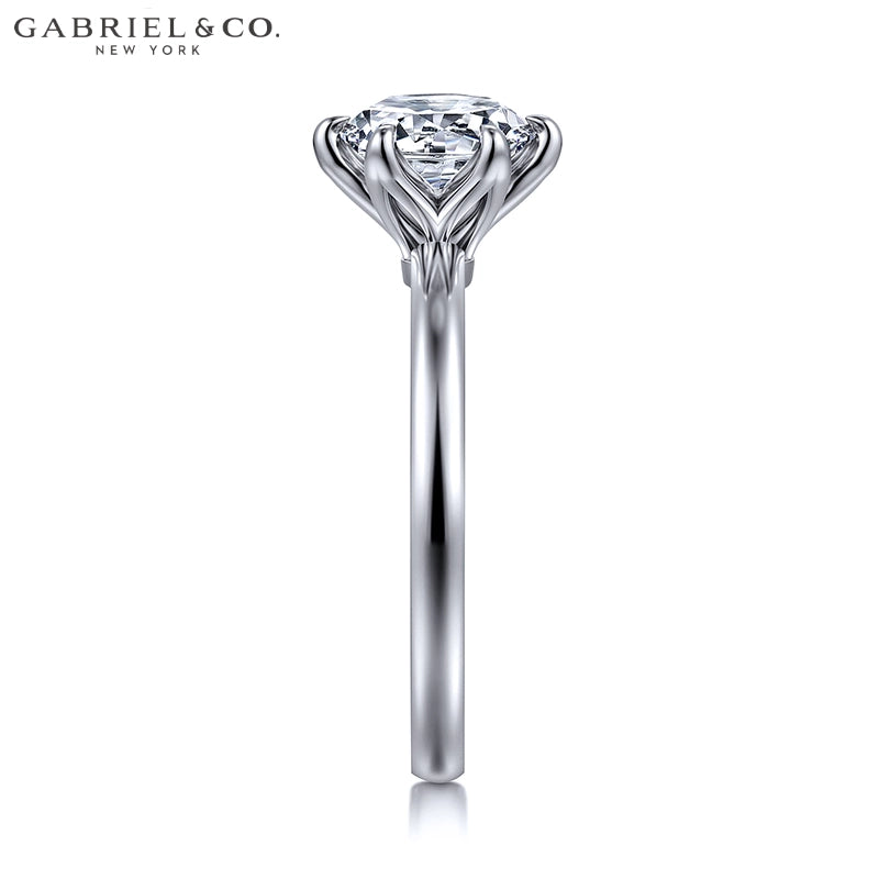1.00ctr-2.00ctr Round Cut Natural Diamond Ring
