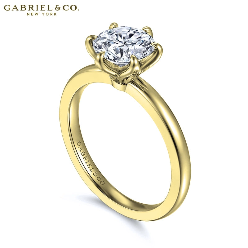 1.00ctr-2.00ctr Round Cut Natural Diamond Ring
