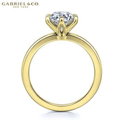 1.25ctr-2.00ctr Round Cut Natural Diamond Ring