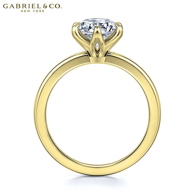 1.25ctr-2.00ctr Round Cut Natural Diamond Ring