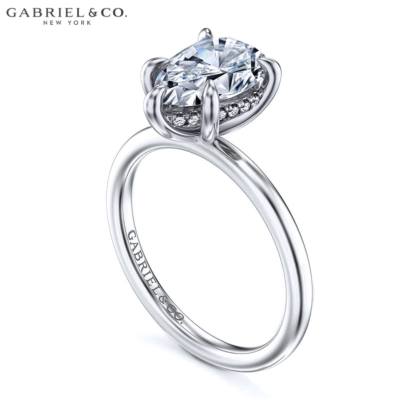 1.25ctr-2.50ctr Pear Cut Lab Grown Diamond Ring