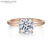 1.62ctw Round Cut Lab Grown Diamond Ring