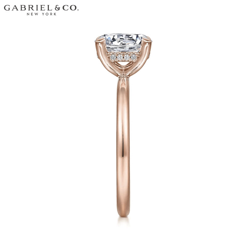 1.62ctw Round Cut Lab Grown Diamond Ring