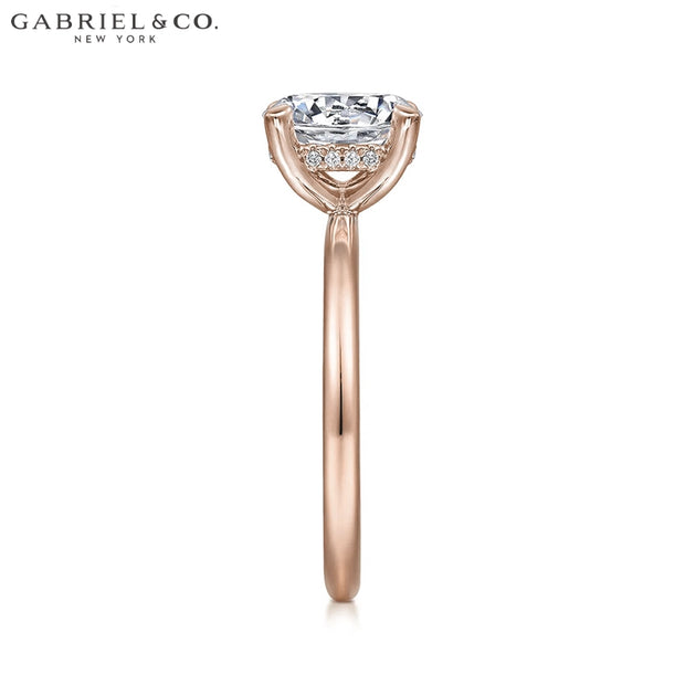 1.62ctw Round Cut Lab Grown Diamond Ring