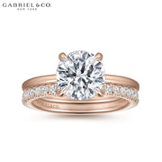 1.62ctw Round Cut Lab Grown Diamond Ring