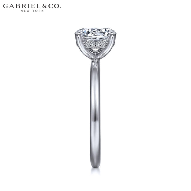 1.63ctw Round Cut Lab Grown Diamond Ring