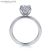 1.63ctw Round Cut Lab Grown Diamond Ring