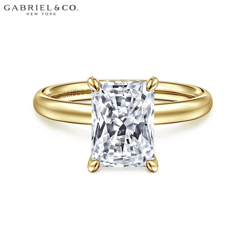 1.25ctr-2.50ctr Radiant Cut Lab Grown Diamond Ring Tailor Made