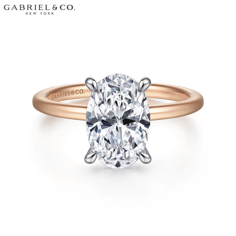 1.25ctr-2.50ctr Oval Cut Lab Grown Diamond Ring Tailor Made