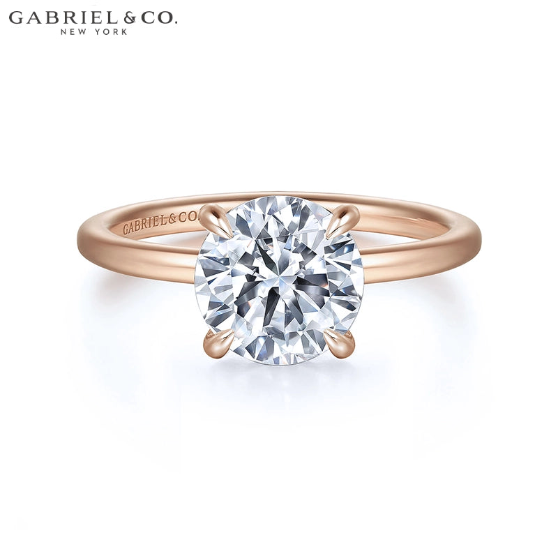 1.25ctr-2.50ctr Round Cut Lab Grown Diamond Ring Tailor Made