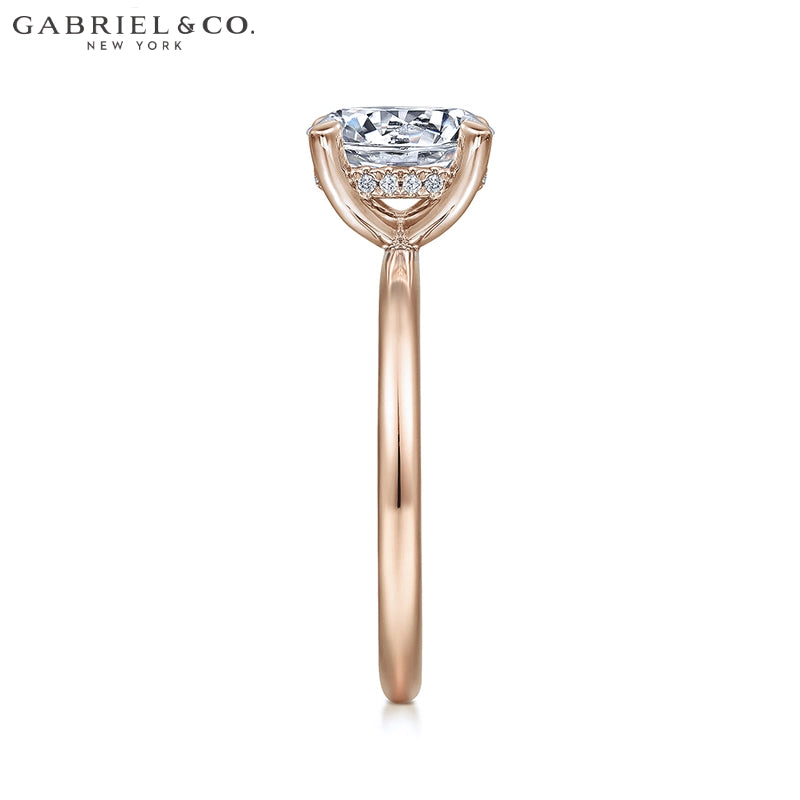 1.25ctr-2.50ctr Round Cut Lab Grown Diamond Ring Tailor Made