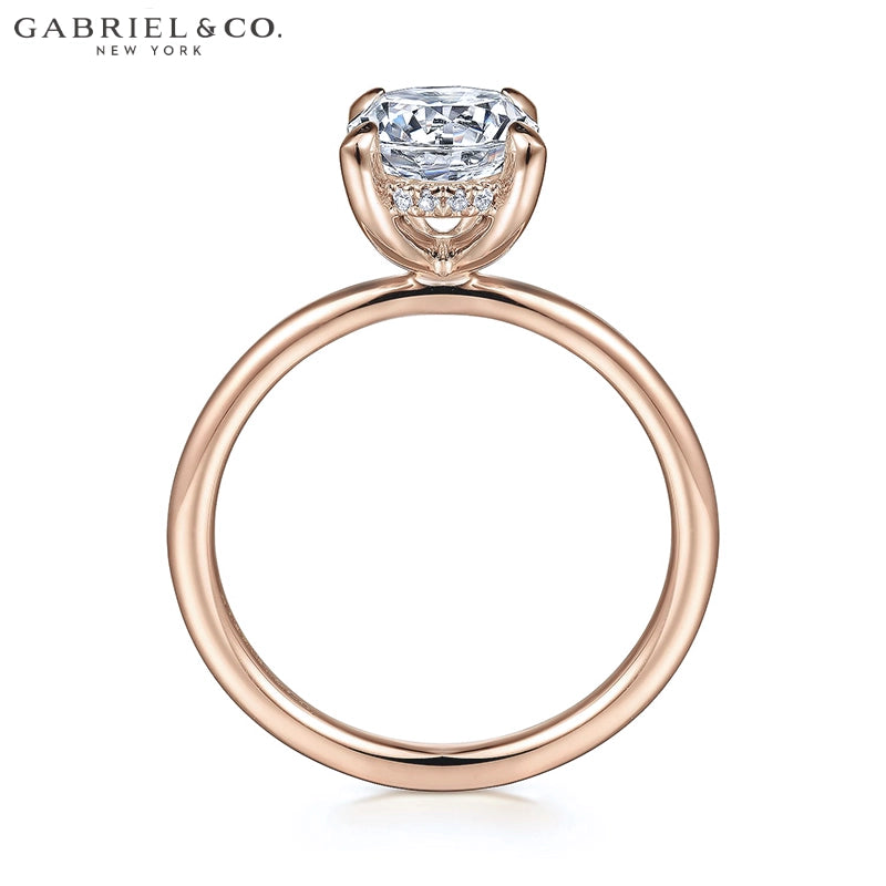1.25ctr-2.50ctr Round Cut Lab Grown Diamond Ring Tailor Made