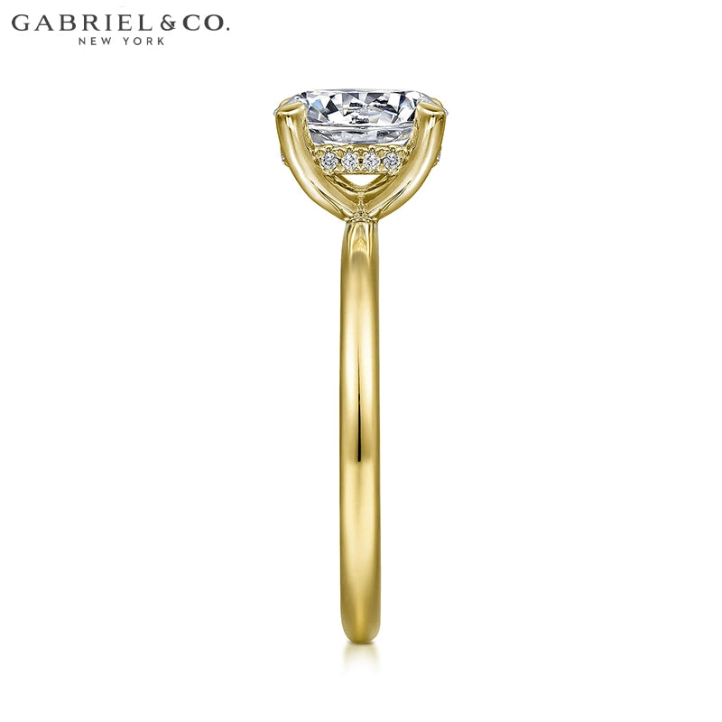 1.63ctw Round Cut Lab Grown Diamond Ring