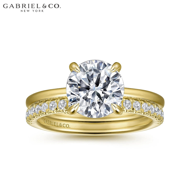 1.63ctw Round Cut Lab Grown Diamond Ring