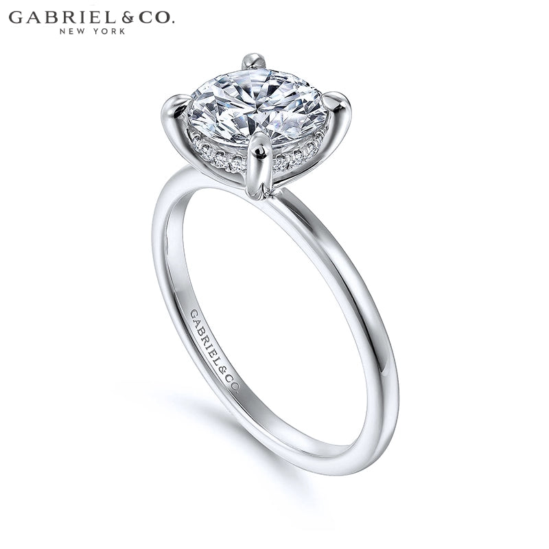 1.25ctr-2.50ctr Round Cut Lab Grown Diamond Ring Tailor Made