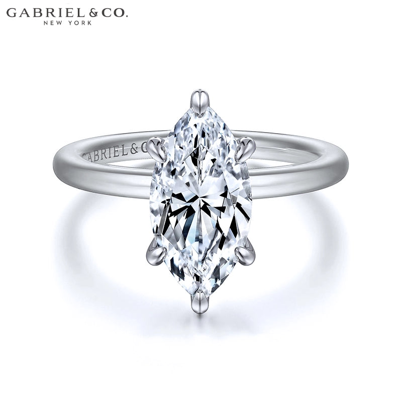 1.25ctr-2.50ctr Marquise Cut Lab Grown Diamond Ring