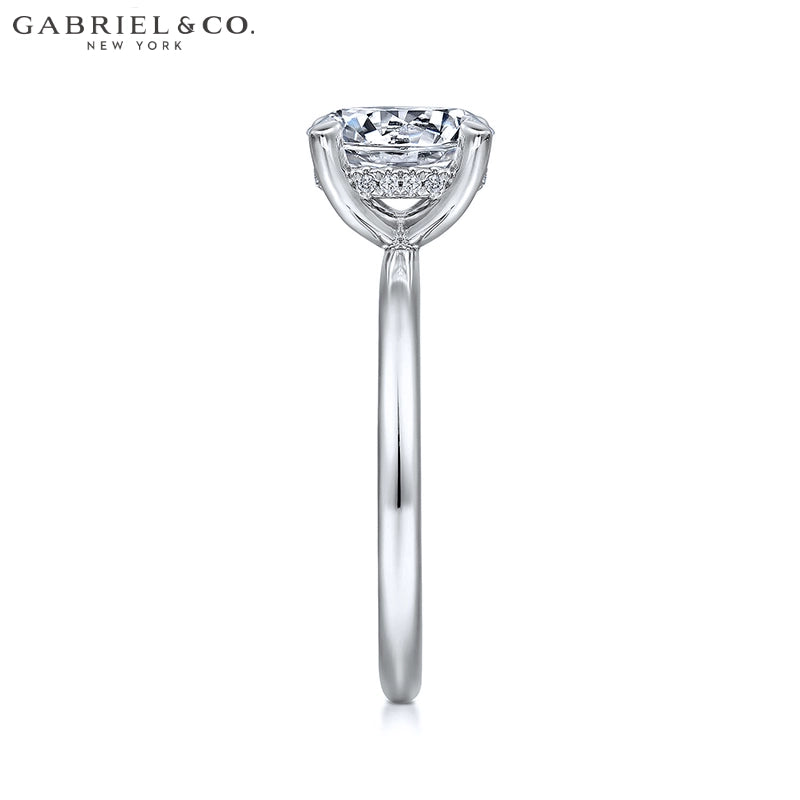 1.25ctr-2.50ctr Round Cut Lab Grown Diamond Ring Tailor Made