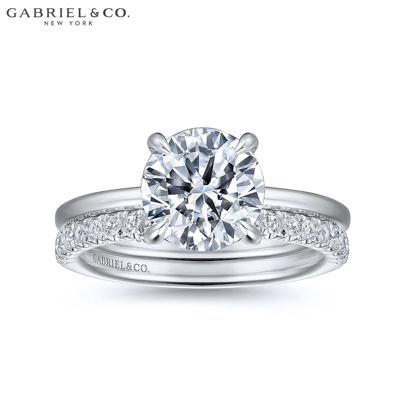 1.00ctr-2.00ctr Round Cut Natural Diamond Ring Tailor Made