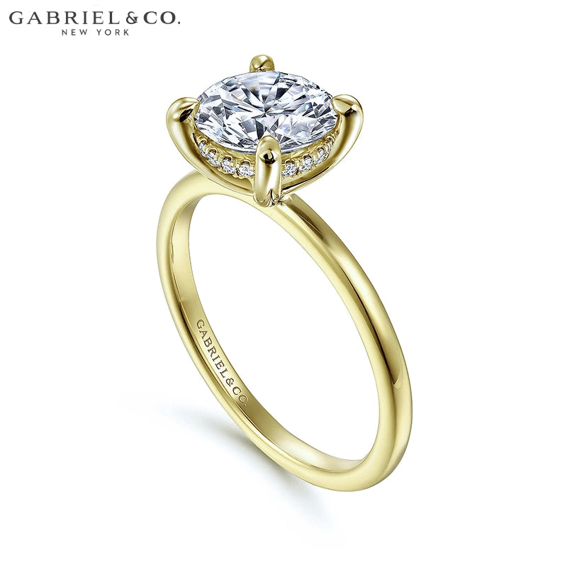 1.25ctr-2.50ctr Round Cut Lab Grown Diamond Ring Tailor Made