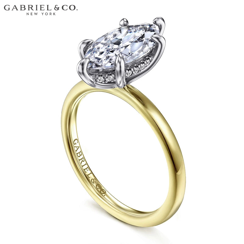 1.25ctr-2.50ctr Marquise Cut Lab Grown Diamond Ring