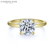 2.13ctw Round Cut Lab Grown Diamond Ring