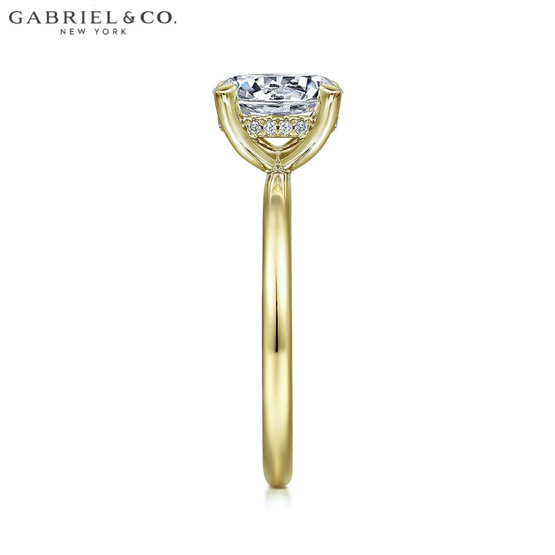 1.25ctr-2.50ctr Round Cut Lab Grown Diamond Ring Tailor Made